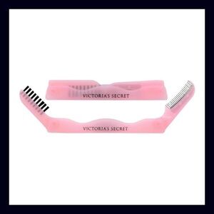 RARE Victoria’s Secret Foldable Brow Brush Comb | Y2K Pastel Pink NEW